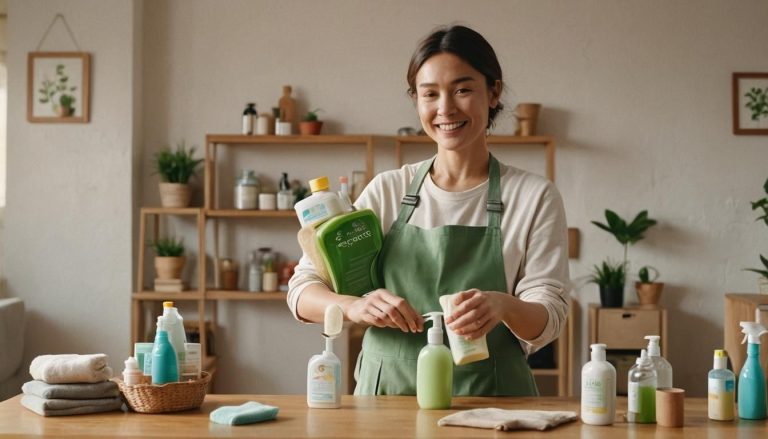 Les produits d'entretien écologiques : une alternative durable
